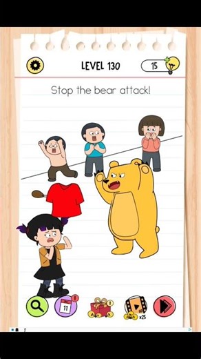 brain test all star Level 130 #games #shorts #viral #youtube#youtubeshorts #trending #fyp #braintest