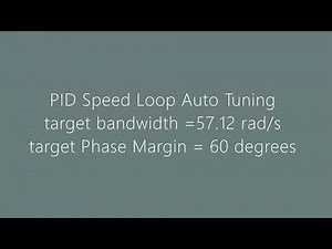 STM32 PMSM FOC Motor Control - PID Auto Tuning