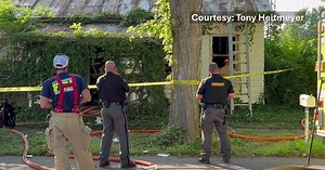 A Darke County man dies after being pulled from burning home