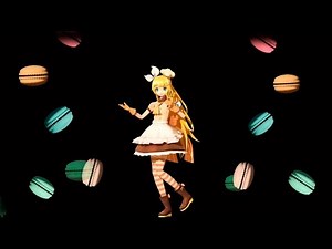 MMD Hologram Ready - Vocaloid Brasil - Sweet Magic スイートマジック - Kagamine Rin 鏡音リン