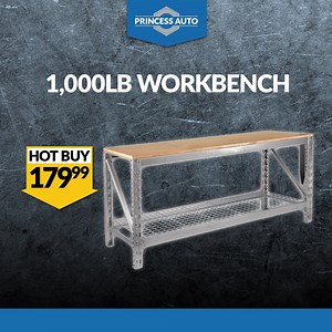 We've got the perfect deals to get you through the start of winter with savings of up to 60%! Get log splitters, LED worklights, drill presses and so much more by shopping now! | Princess Auto