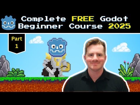 Complete FREE Godot 4 Beginner Course (2025) - Part 1