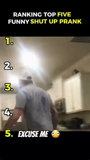 Ranking top 5 most funny shut up prank clips 😭🥀 #memes #ranking #usashorts #prank