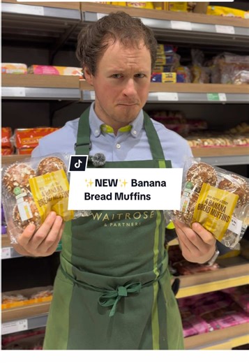Delicious New Banana Bread Muffins at Waitrose
