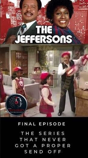 Final Episode of The Jeffersons - NO PROPER SEND OFF. #shorts