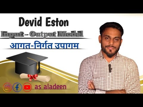 David Easton Input Output Model ‪@asaladeen‬