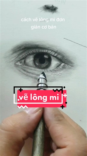 Hướng dẫn cách vẽ lông mi đơn giản