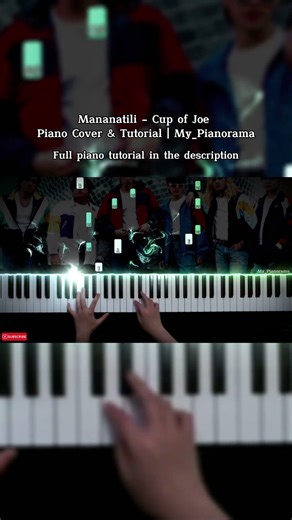 Mananatili – Cup of Joe | Piano Short 🎶 #Shorts