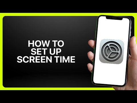 How To Set Up Screen Time In iPhone Settings 2026! Tutorial