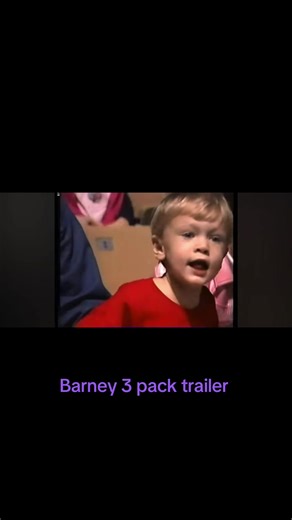 Barney 3 pack trailer | barney the dinosaur