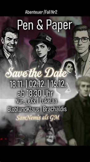 LeXx on Instagram: "- City of Mist - Live Rollenspiel mit: @samnemis_live als GameMaster brachaldis als Dustin @bloblundklaus als Bobby Burton @_lukelaa als Lyra Und mir als Professor Doktor J.R.Miller Der Song kommt aus der Feder von: SamNemis Hier handelt es sich um ein Pen&Paper Abenteuer in einem Noir (Sin City ähnlichen) 90' Jahre Detektiv Szenario, wo Menschen ein Mythos in sich verkörpern und ausleben könnten. Ein sogenannter Charakter Switch wie zb Jackyl & Heide oder Hulk & Bruce Benner