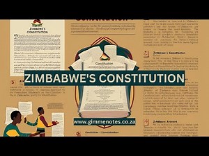 Understanding the Zimbabwean Constitution 🇿🇼📜
