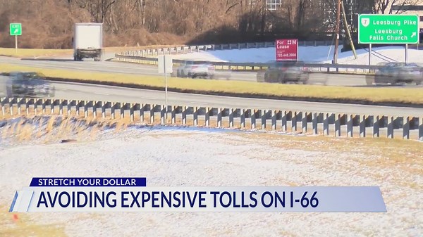 Avoiding expensive tolls on I-66