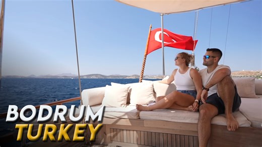 Private luxury sailboat experience around Bodrum Islands in Turkey