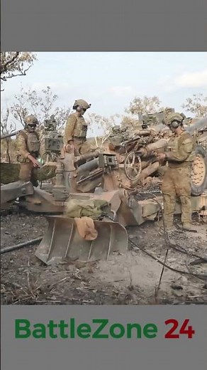 The Cannons of Thunder! M777 HOWITZER Fires an Epic Round! #military #army #shorts