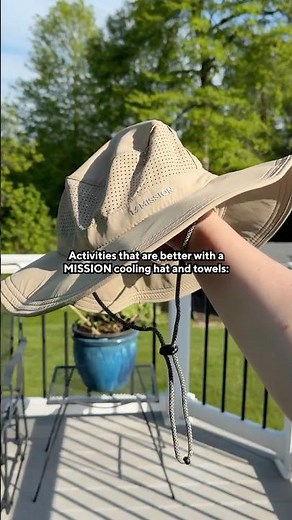 Summer Activities That are Better with a Mission Cooling Hat and Towel