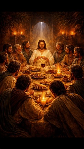 "Love one another as I have loved you" #ytshorts #shorts #jesus #maundythursday #lent #lastsupper