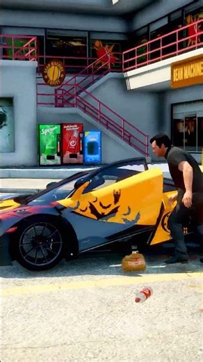 Thief Steals Franklin’s Car… 🚗 Then Michael Pulls Up & It’s OVER 💀 GTA 5 #shorts