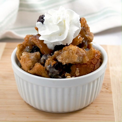 IRISH WHISKEY BREAD PUDDING - with Caramel Whiskey Sauce Recipe - http://bit.ly/3bpnARz This Irish Whiskey Bread Pudding is so Delicious and Easy to make for St. Patrick's Day! 💚 | Kitchen Fun With My 3 Sons