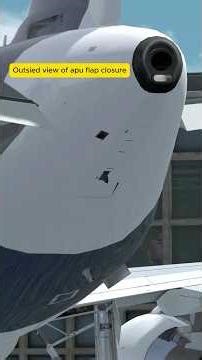 Never switch batteries off before APU has shut down completely #airbus320 #flightsim #realpilot