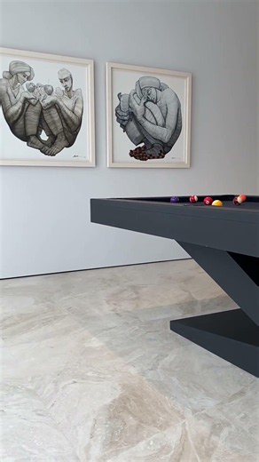 Zasusi Pool Table #dubailifestyle #interiordesigner #interiordesign #architecture