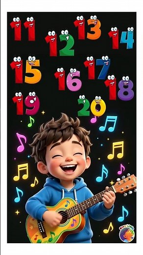 Counting is fun (1 to 20 ) number song for kids #kidslearning #staylittlechannel