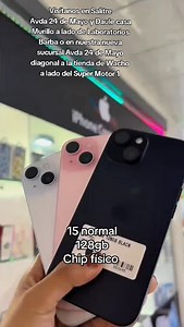 📣 ¡Atención Salitre! 📱 Somos TECH EXPRESS SALITRE y traemos una super promoción que no puedes dejar pasar. 🔥 iPhone 15 – 128GB – Open Box ✔️ Batería al 90% ✔️ Estado impecable, como nuevo ✔️ Incluye obsequio: estuche cargador ✔️ Garantía de 3 meses ✨ Llévate un iPhone moderno, potente y con la mejor calidad… ¡al mejor precio de Salitre! 📍 Encuéntranos en: ➡️ Salitre, Av. 24 de Mayo y Daule, casa Murillo, a lado de Laboratorios Barba ➡️ Nueva sucursal: Avda. 24 de Mayo, diagonal a la tienda W