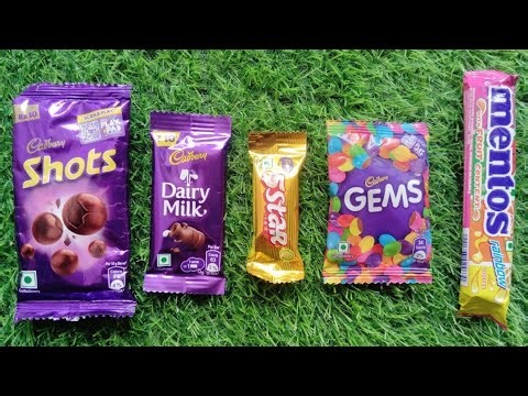 Cadbury Dairy milk vs kitkat vs mango vs gems vs shorts vs lollipop#candy