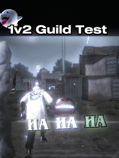 1v2 Guild Test | UMP Power -☠️#freefire #viralshorts #gildtest #trending