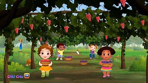 Does your child like Grapes? If you said yes, then download the #ChuChuTV #ProAppForKids to sing along or visit http://www.chuchutv.com/proapp/ and learn how grapes are beneficial for your young kids. #ChuChuTV #Parenting #NurseryRhymes | ChuChu TV Kids Songs & Stories