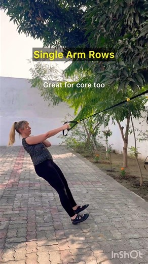 TRX Row Variations for Strong Back, Arms & Core