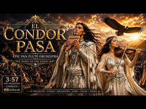 El Condor Pasa — Epic Pan Flute Orchestra | Spirit of the Andes Symphony • Leo Rojas Vibes