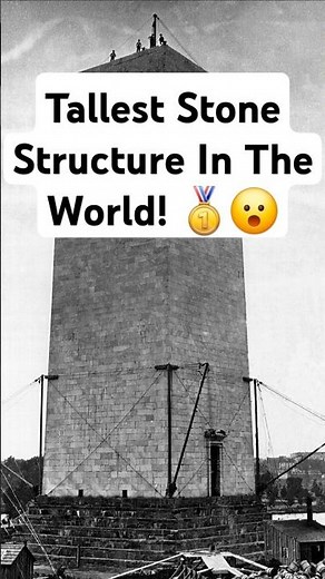 The Washington Monument: Tallest Stone Structure #history #facts #usa