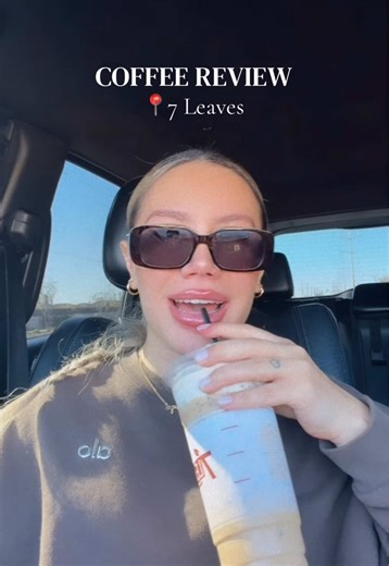 Should I turn this into a series? 🤭 But really, if you haven’t tried it yet, ✨THIS WAS YOUR SIGN.✨ #coffeereview #coffeetok #7leavescafe #fypシ゚viral #adayinmylife