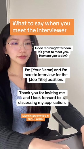 Best Opening Lines for Job Interviews