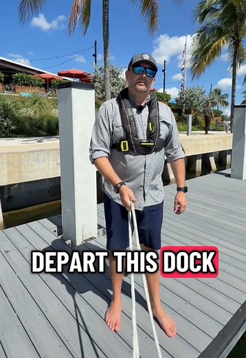 Pivoting Off a Floating Dock for Safe Boat Maneuvering