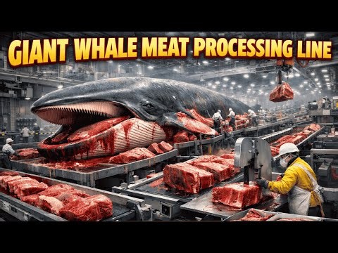 Inside One of the Largest Whale Processing Facilities on Earth