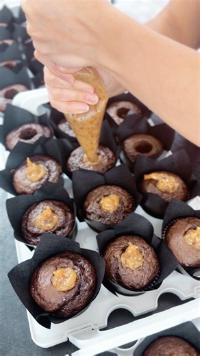 Watch me make German Chocolate Cupcakes for my shop