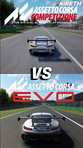 Assetto Corsa Competizione VS Assetto Corsa EVO