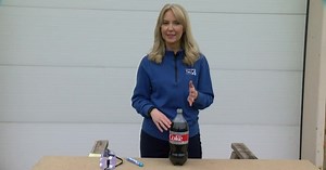 Weather experiment: Creating an eruption volcano