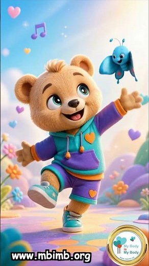 Here’s our MBIMB Body Safety Bear dancing with Melody