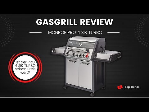 Enders Gas Grill MONROE PRO 4 SIK TURBO Review - Best gas grill in its class?