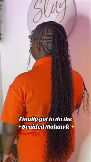 Beautiful Braided Mohawk Hairstyle Inspiration