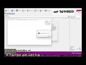 Inventario por rango de fecha | Control de entradas y salidas 📦📊 | Sinfo Creative