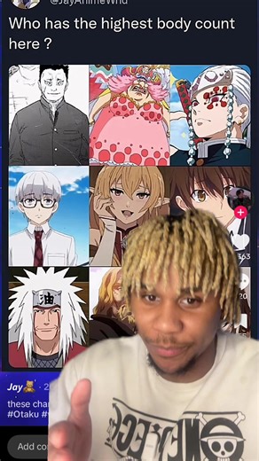 Top Anime Characters with the Highest Body Counts
