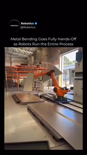Robotics | Follow US (@ROBOTICS) to learn something NEW everyday 🚀 Comment ‘Robot’ to get access to our Weekly Robotics Newsletter. Metal bending,... | Instagram