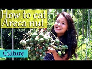 How to eat Areca nut