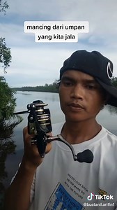 langsung gas pol mancing dari umpan yang kita jala di muara#salamsatuhobi #joranmelengkung #bustanilarifin1