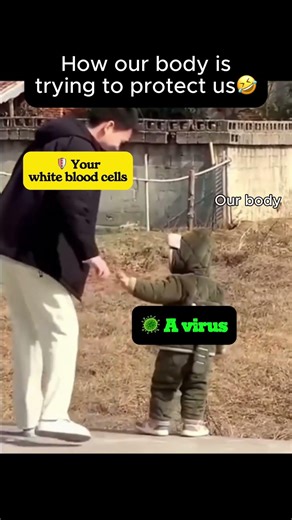 How our body is trying to protect us🤣