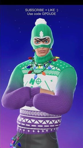 NEW Winterfest Bandit outfit in Fortnite